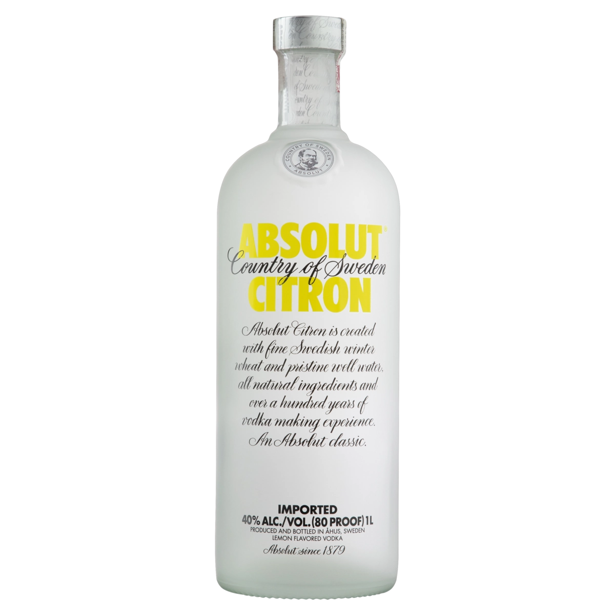 Vodka Destilada Aromatizada Absolut Country Of Sweden Garrafa 1l
