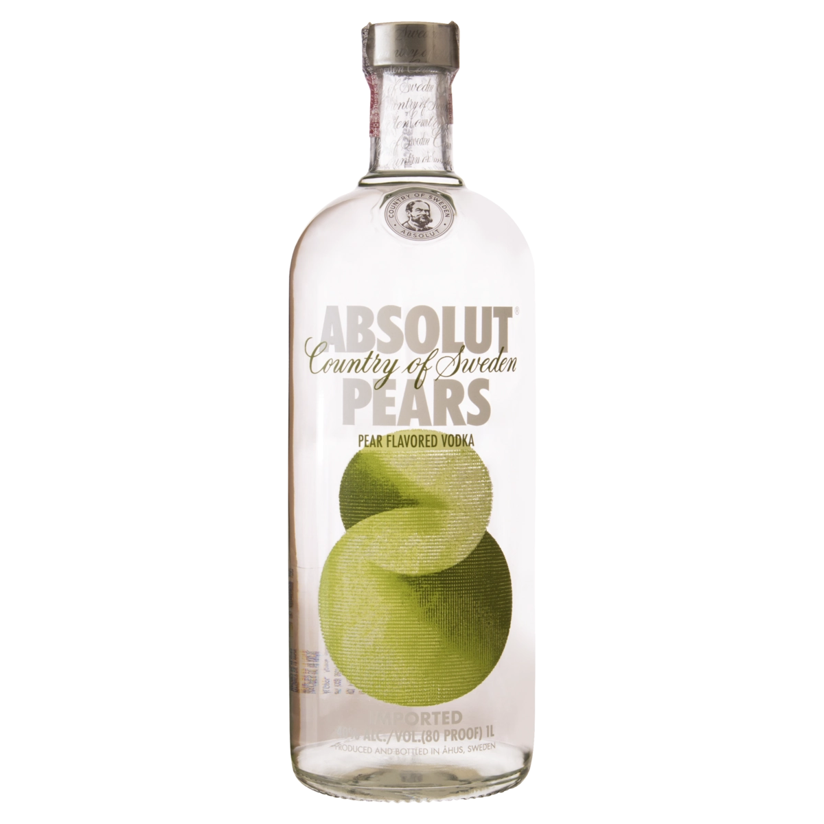 Vodka Destilada Saborizada Absolut Pears Garrafa 1l