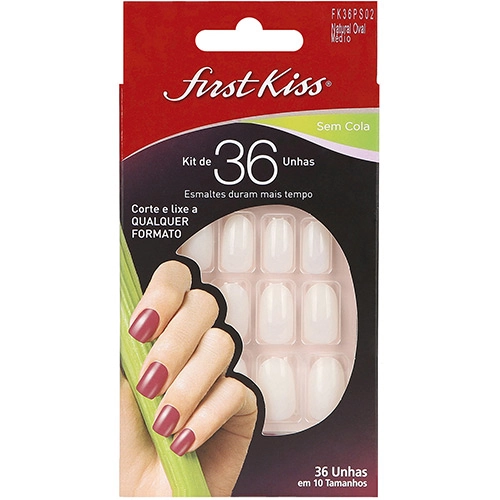 First Kiss R Fk36ps02 Unha Post C/36 Nat Oval