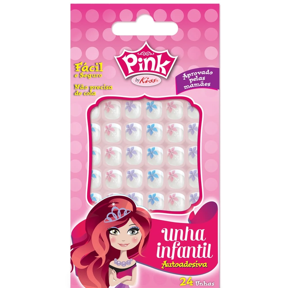 First Kiss R Fpsp03 Unha Post Pink Pop Princess
