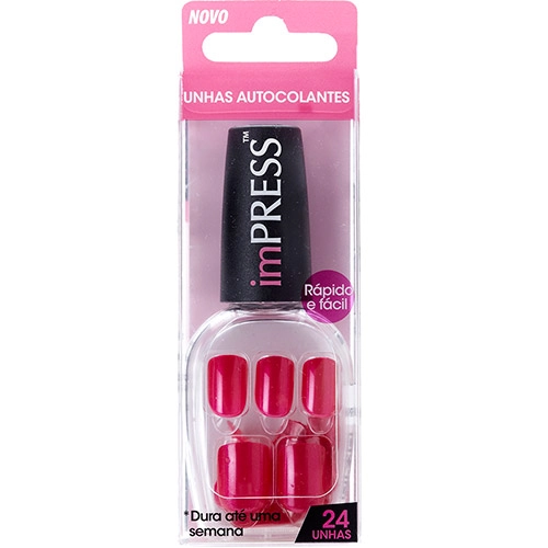 Unhas Postiças First Kiss Autocolantes Impress Control Freak