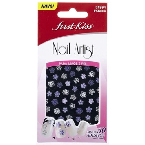 Adesivos Para Unhas Nail Artist 51994 Fkns04 First Kiss