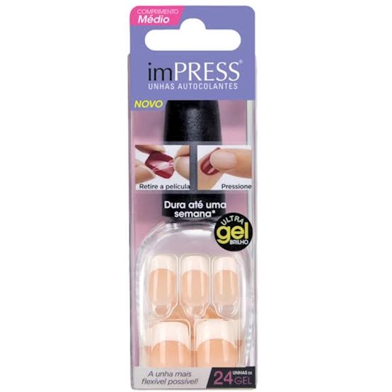 Unhas Postiças First Kiss Autocolantes Impress Medium Zen Zone