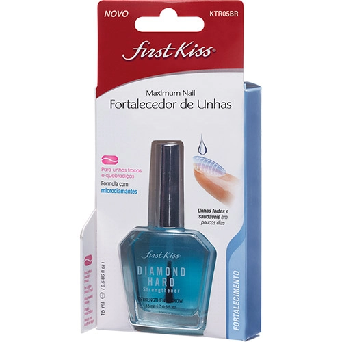 Fortalecedor De Unhas First Kiss Maximum Nail