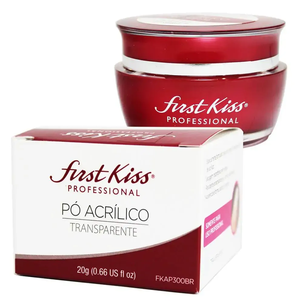Kiss Prof R.fkap300br Po Acrilico Transp 20g