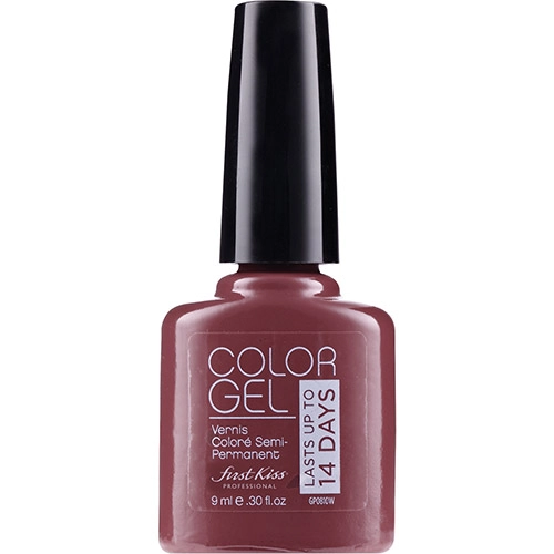 Esmalte Em Gel First Kiss Everlasting Kissed Cremoso Marrom Chocolate