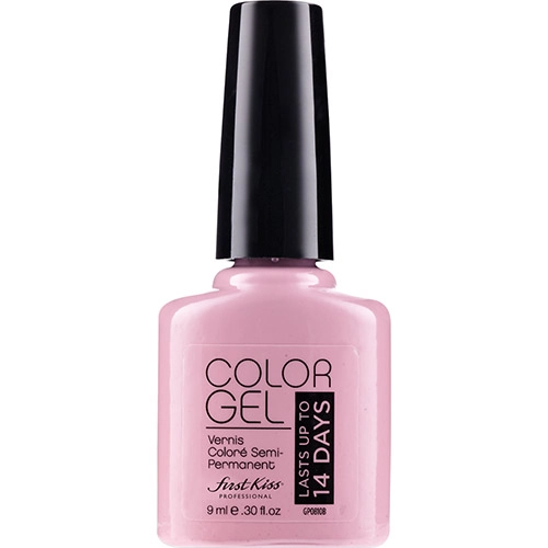 Esmalte Em Gel First Kiss Everlasting Petal Cremoso Rosa Bebê