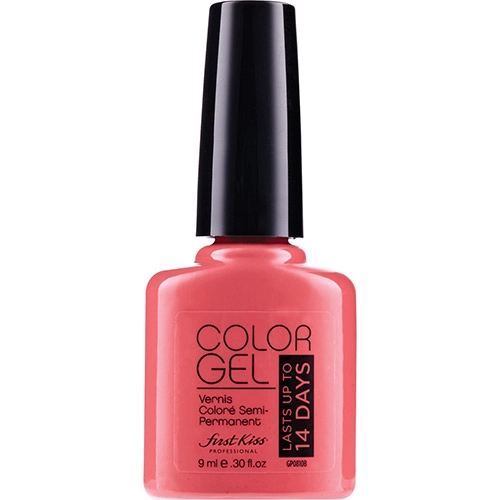 Esmalte Em Gel First Kiss Everlasting Juicy Cremoso Coral