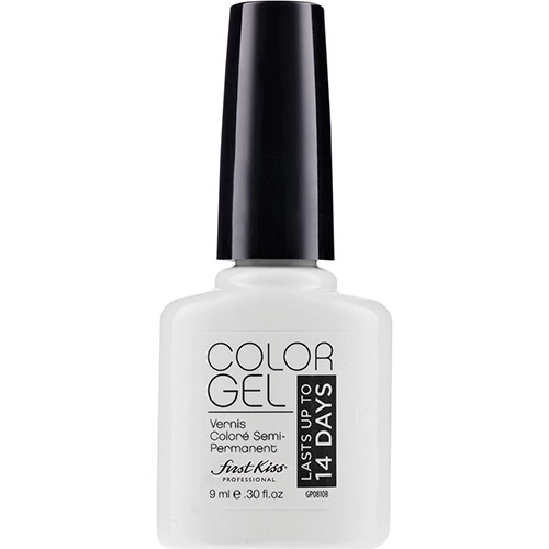 Esmalte Em Gel First Kiss Everlasting Pearl Cremoso Branco Pérola