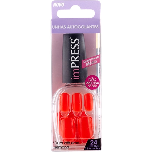 Unhas Postiças First Kiss Autocolantes Impress Medium A Chance To Dance