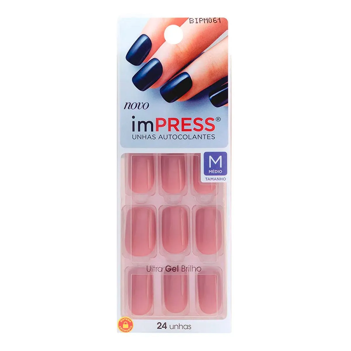 Unhas Autocolantes Impress Fresh Start Média com 24 Unidades