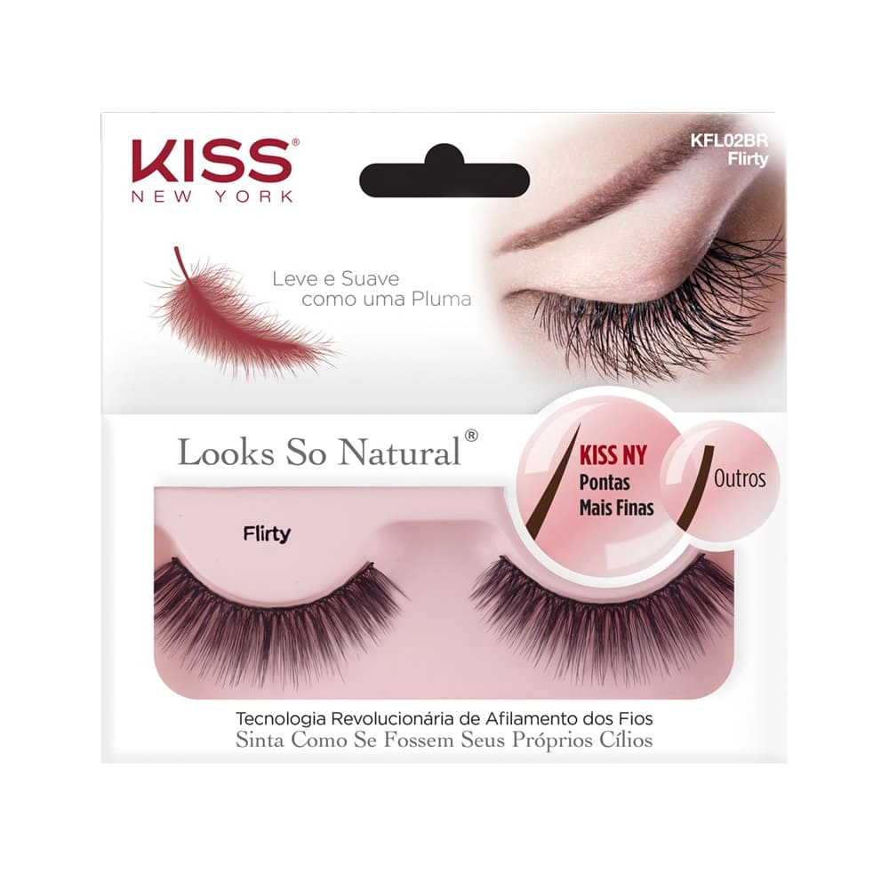 Kiss Cilios R.kfl02br So Natural Flirty