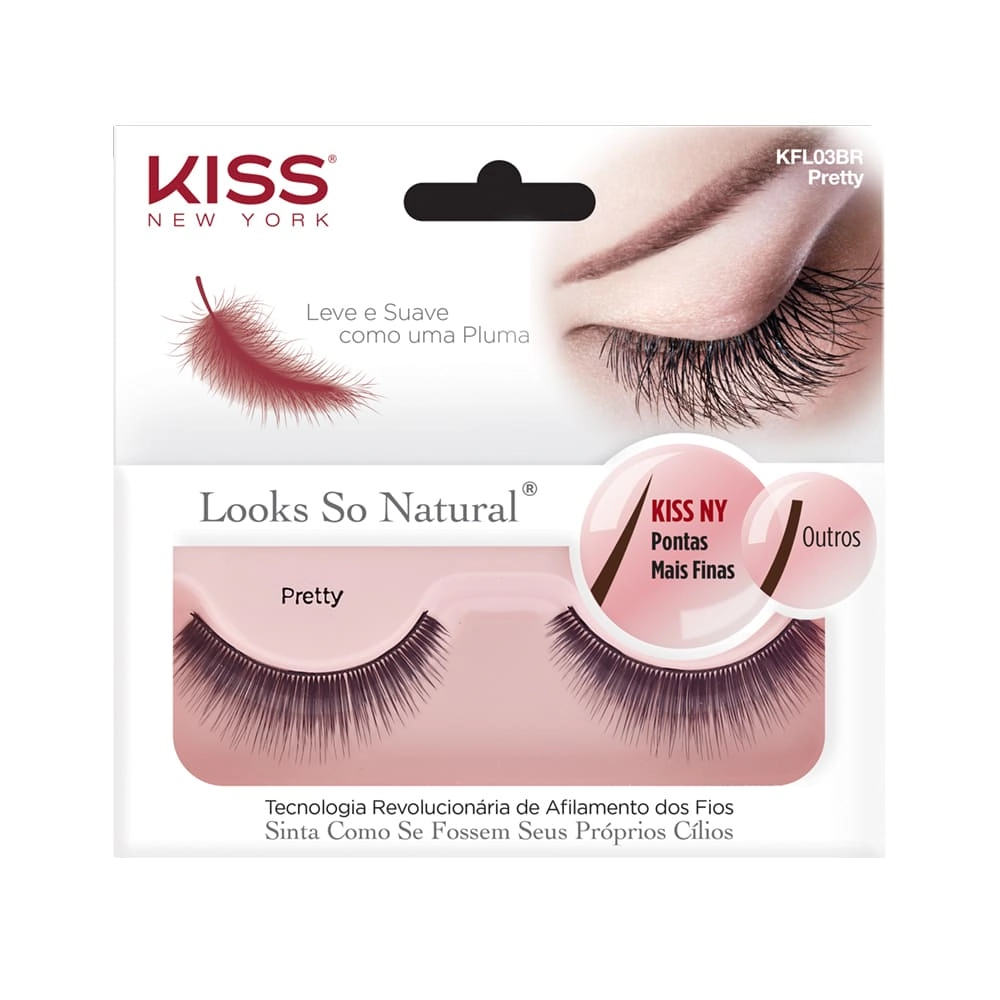 Lot Of 3 Sets Kiss 60485 Kfl03 Lashes