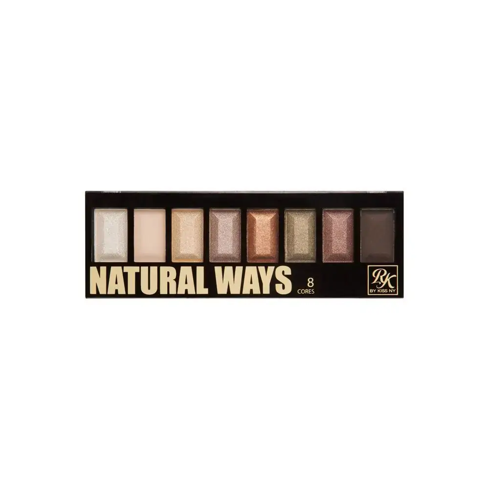 Paleta Sombra Rk 8 Cores Natural Ways