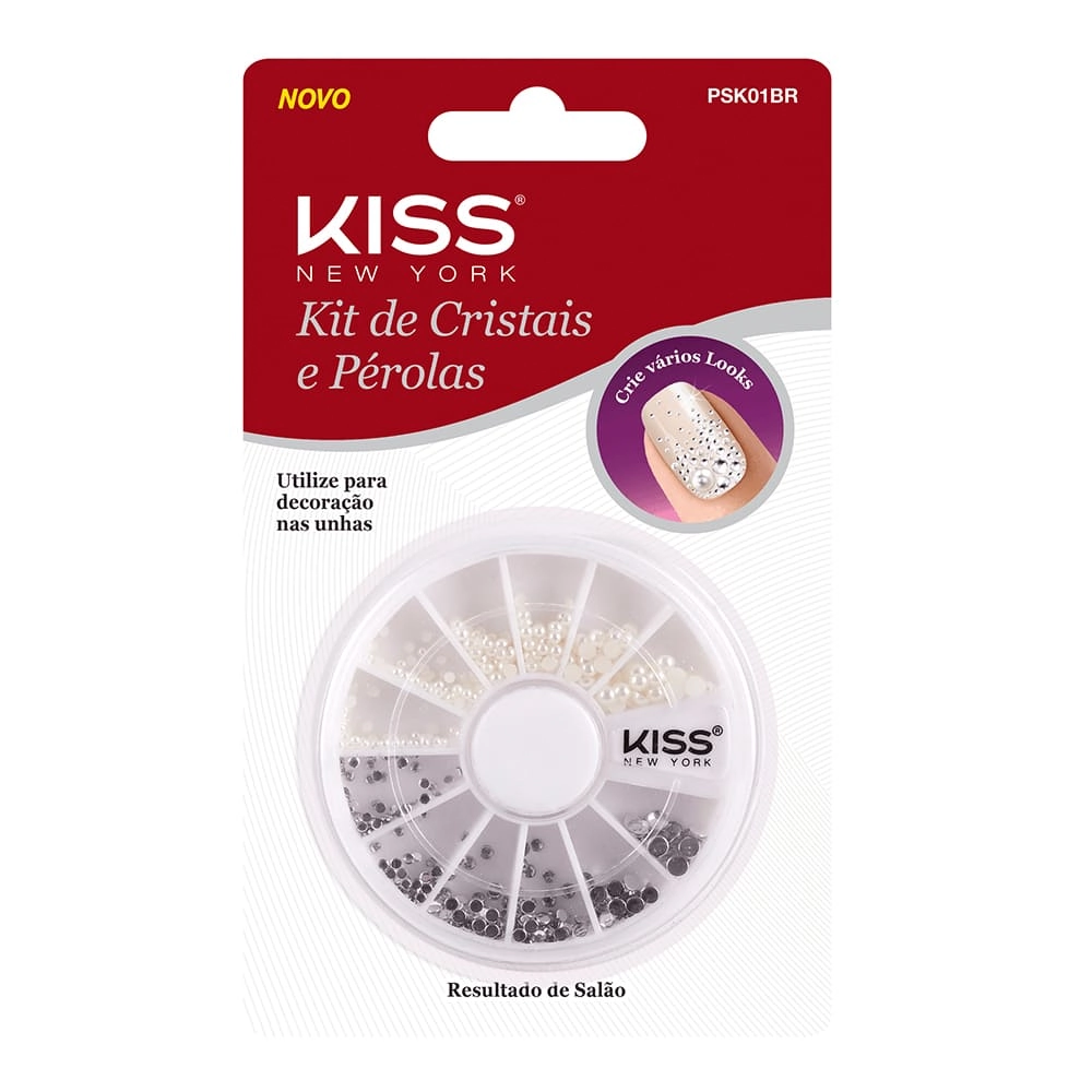 Kiss Prof R.psk01br Kit Cristais E Perolas