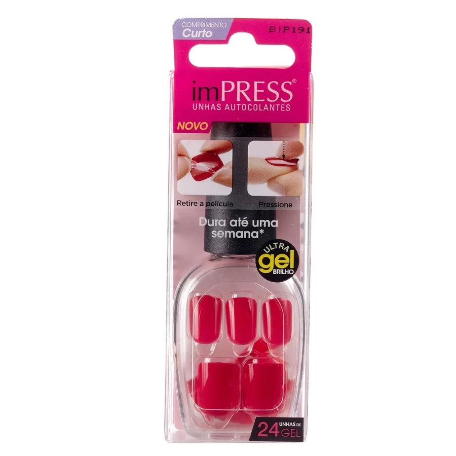 First Kiss R.bip191br Unhas Autocolantes Trend