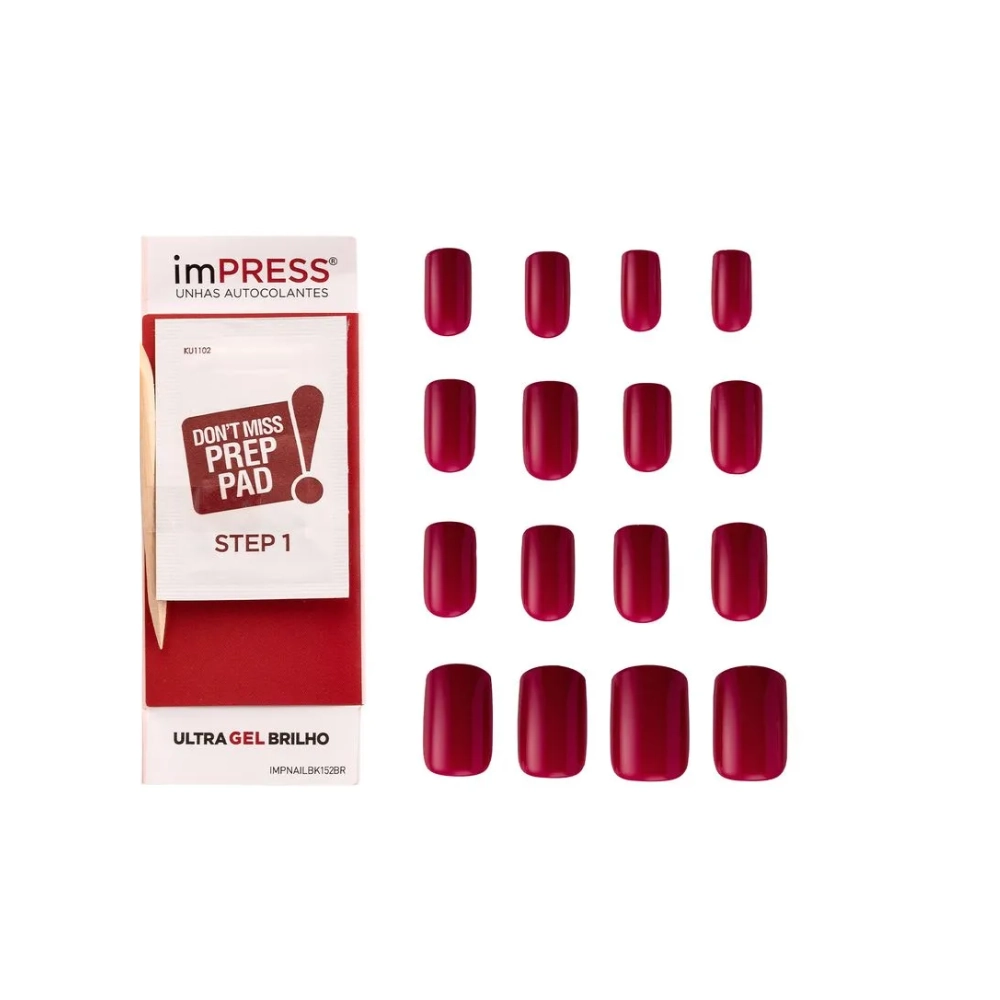 First Kiss R.bipm192br Unhas Autocolantes Bitters