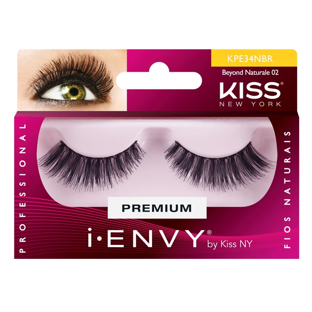 Cilios Posticos Beyond Naturale 02 Preto I Envy By Kiss