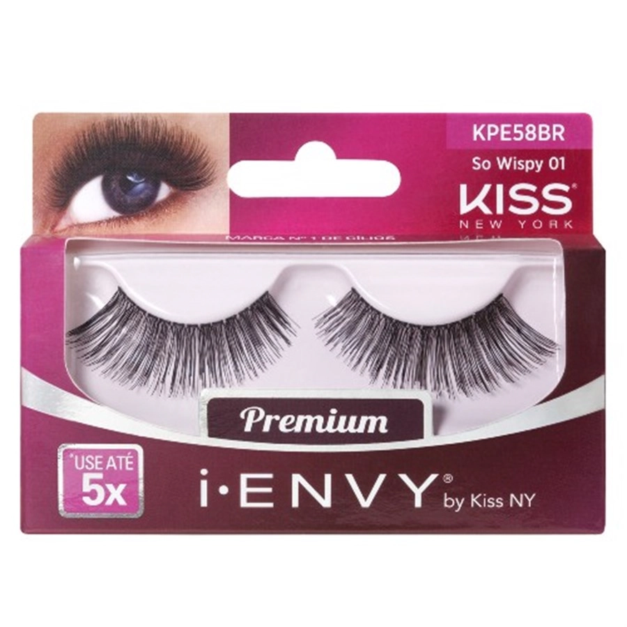 Cilios Posticos So Wispy 01 Preto I Envy By Kiss