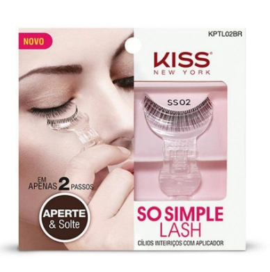 Cilios Inteiriços So Simple Lash Kiss New York