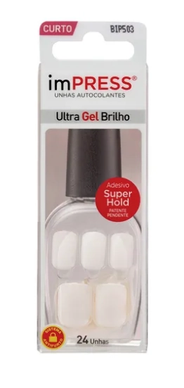 Unhas Autocolantes Curtas Ocean Impress