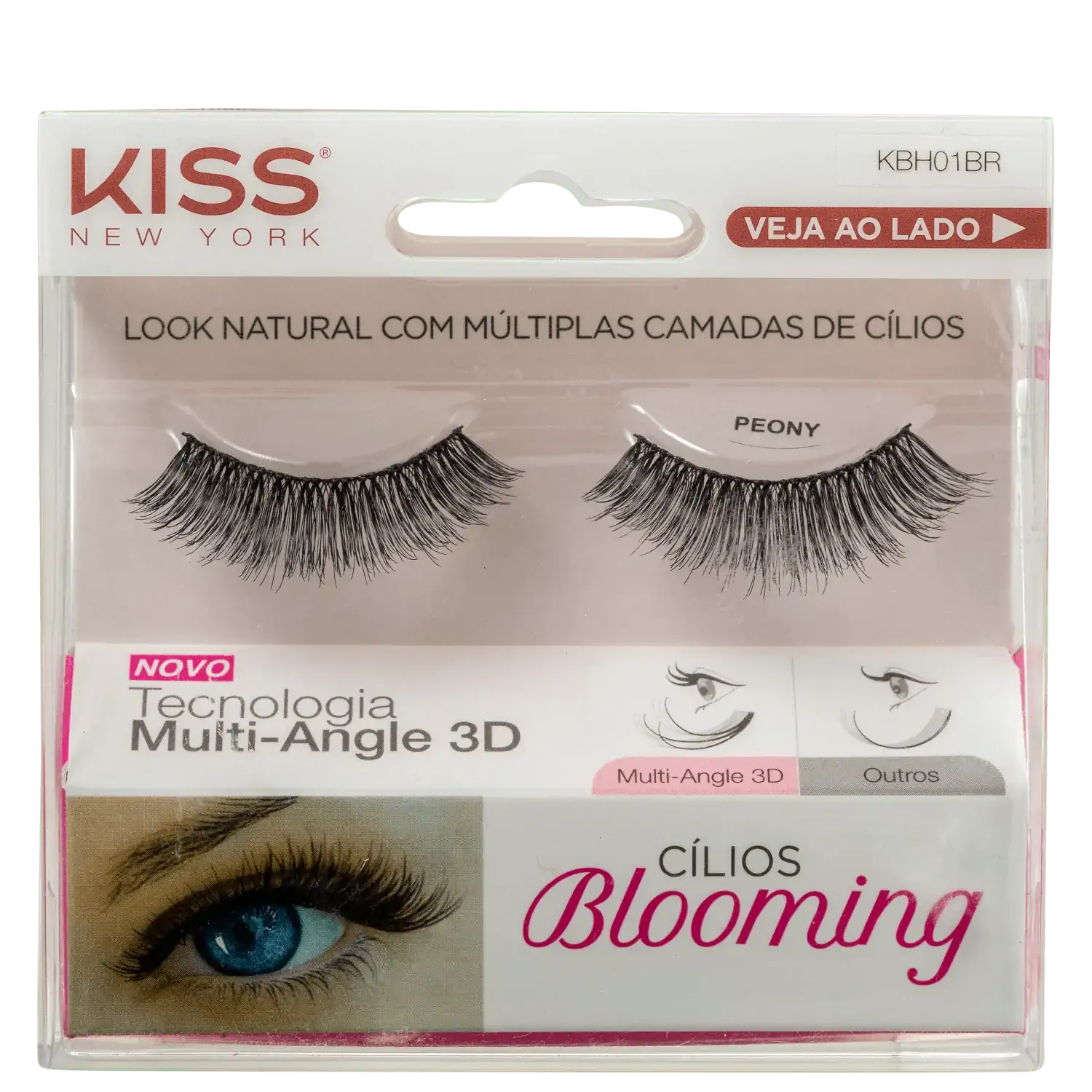 Cilios Posticos Kiss Ny Peony Un