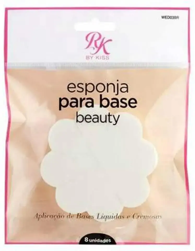 Kiss Esponja Fac R.wed03br Beauty C/8