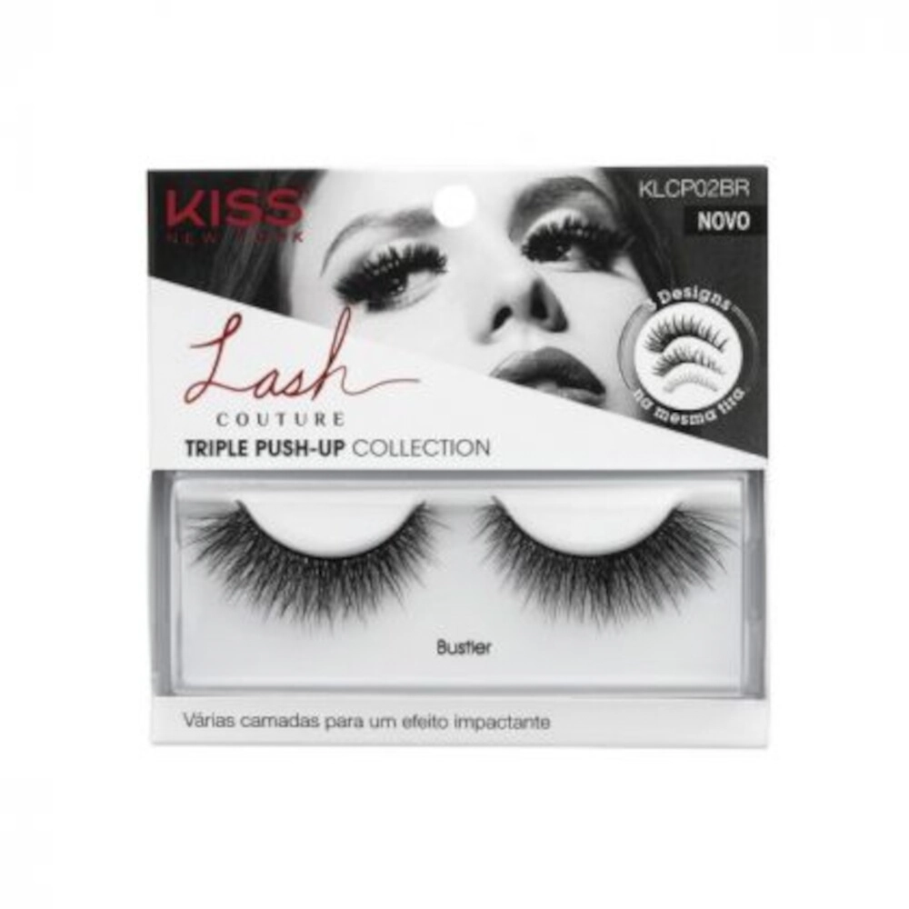 Kiss Cilios R.klcp02br Lash Couture T Push Up Bustier