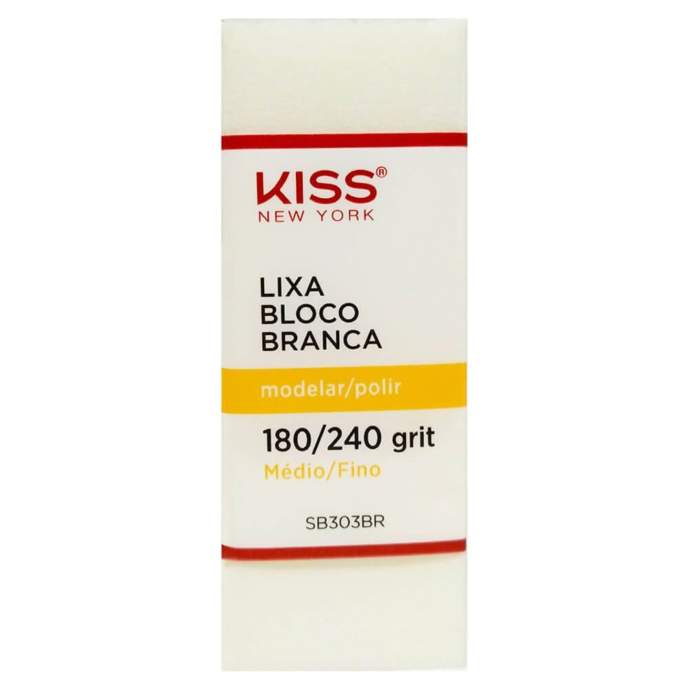 Kiss Ny Lixa Bloco Branca 180/240 24un
