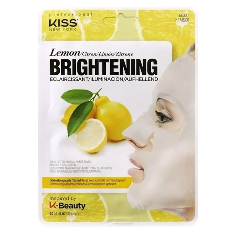 Kiss Masc Facial Algodao Limao R.kfms06br