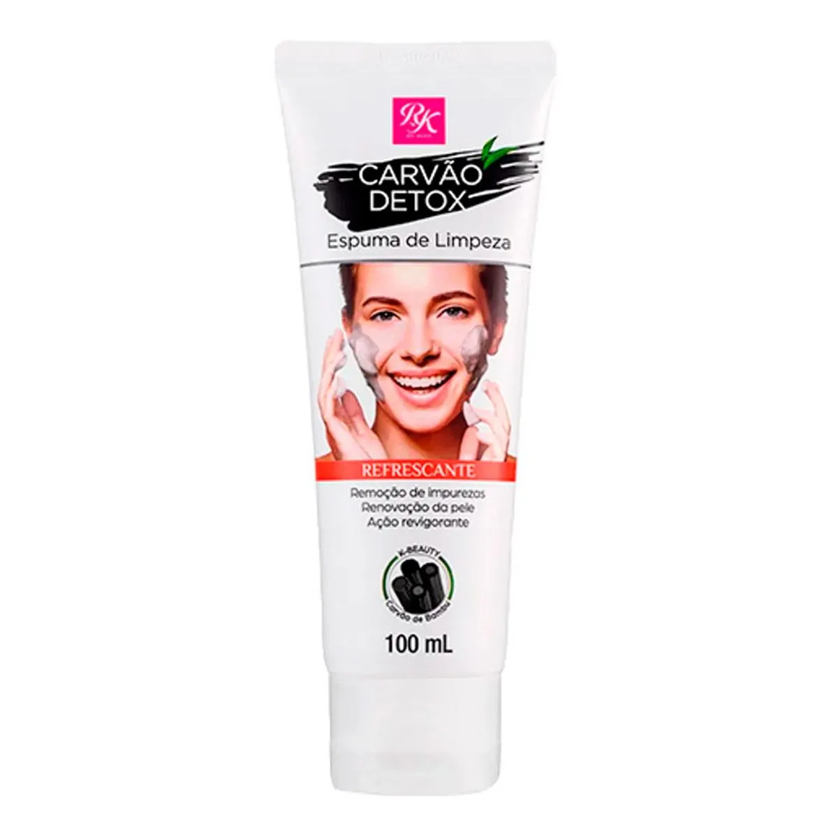 Kiss Carvao Detox R.ccf01br Esp De Limpeza 100ml