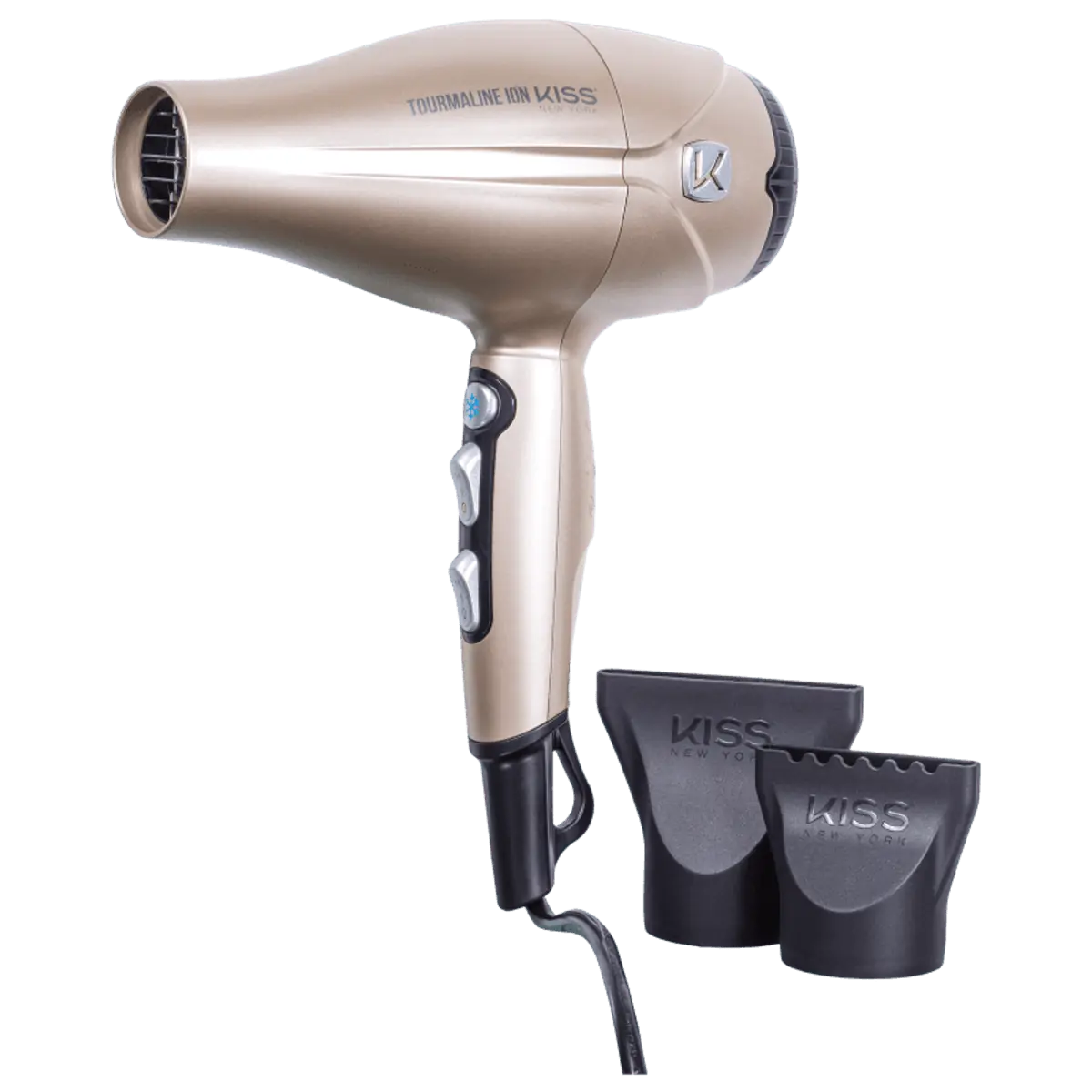 Secador De Cabelo Kiss Ny Tourmaline Ion 2000w 220v 1un