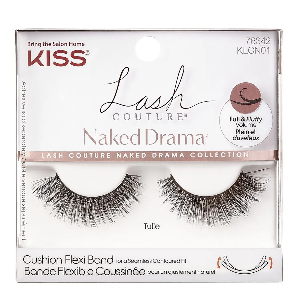Cílios Postiços Tulle Kiss New York Lash Couture Naked Drama