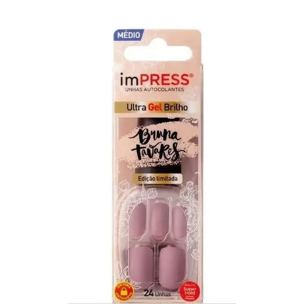 Kiss Unhas Aut Ct R.bipm430br Bruna T Malve Matte