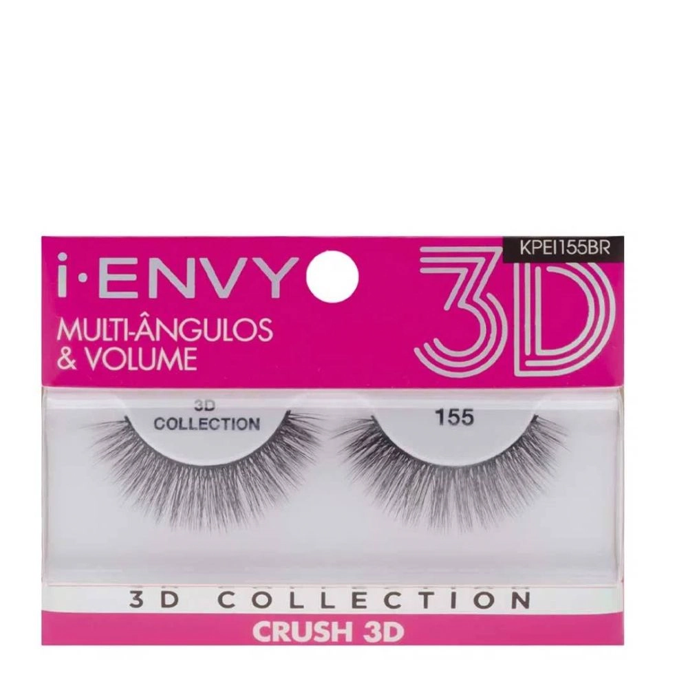 Cilios Posticos Kiss New York I Envy 3d Collection 155 1un