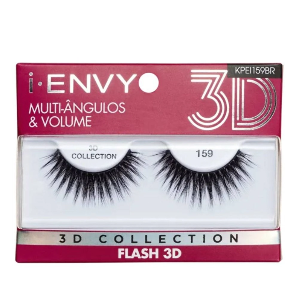 Cilios Posticos Kiss New York I Envy 3d Collection 159 1un