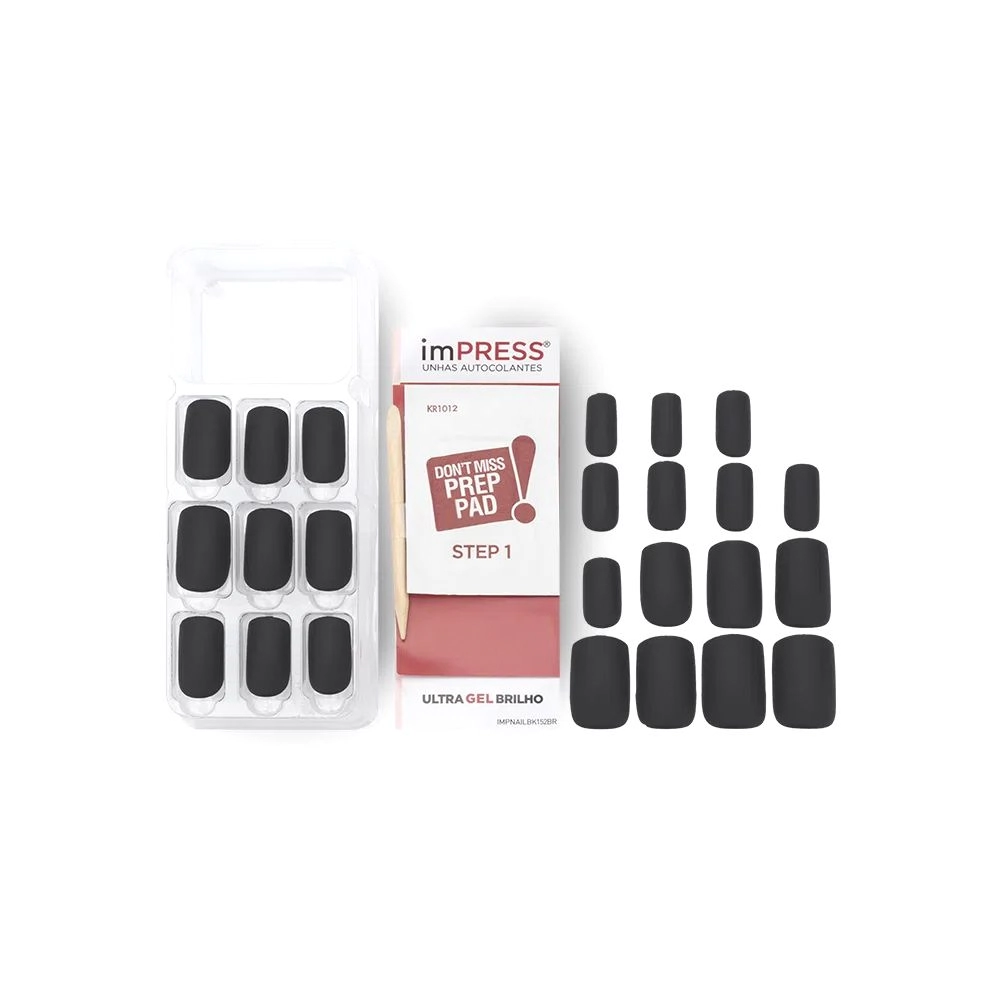 Kiss Unhas Impress Ny Matte R.bipm450br Md Swan