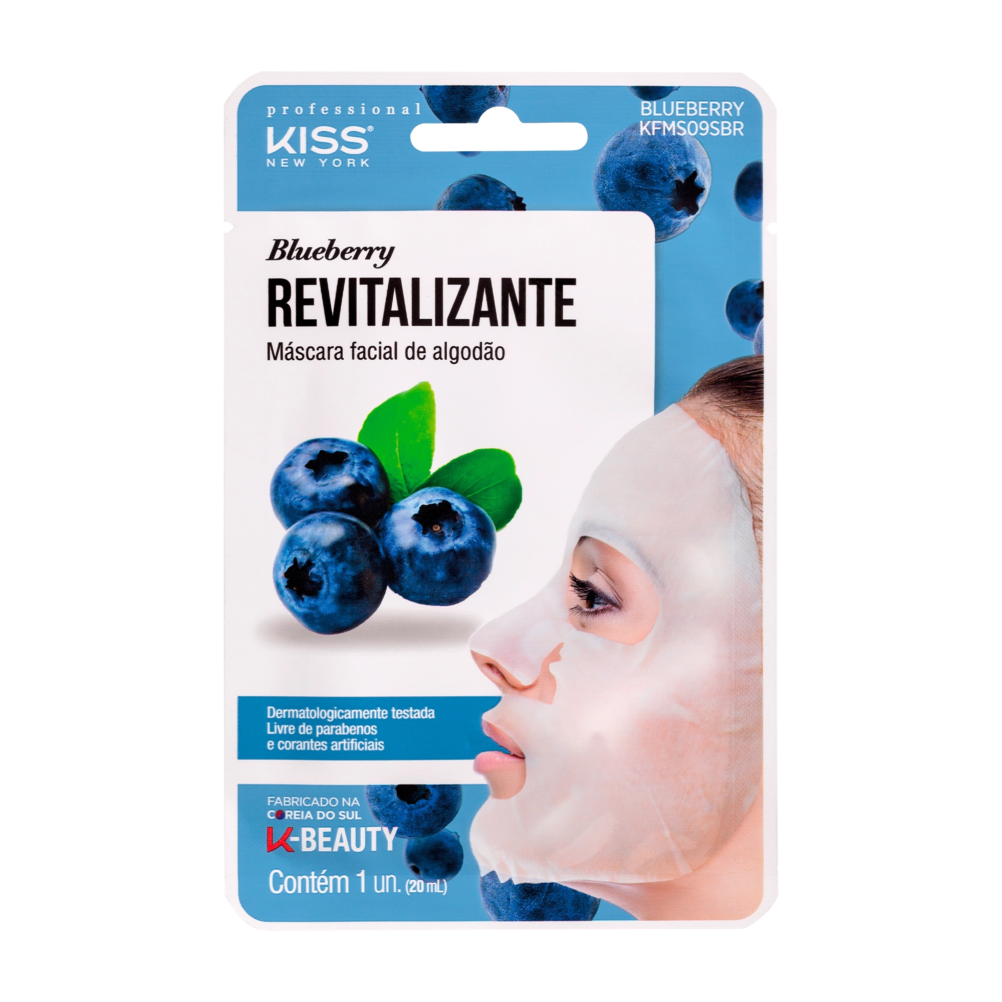 Knp Mascara Facial Blueberry