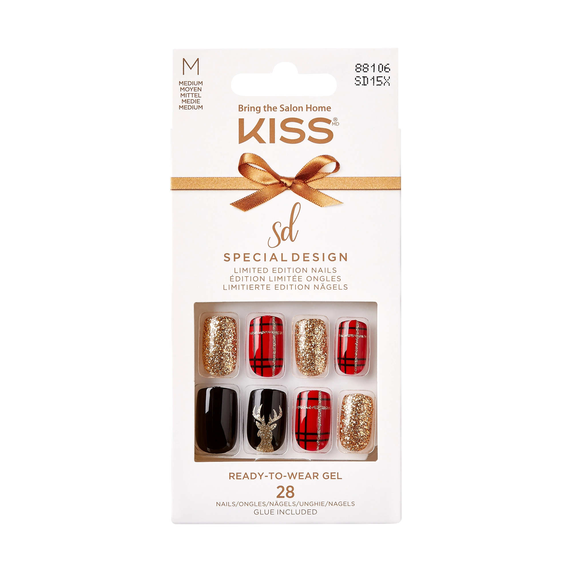 Unhas Posticas Kiss New York Angels 1un