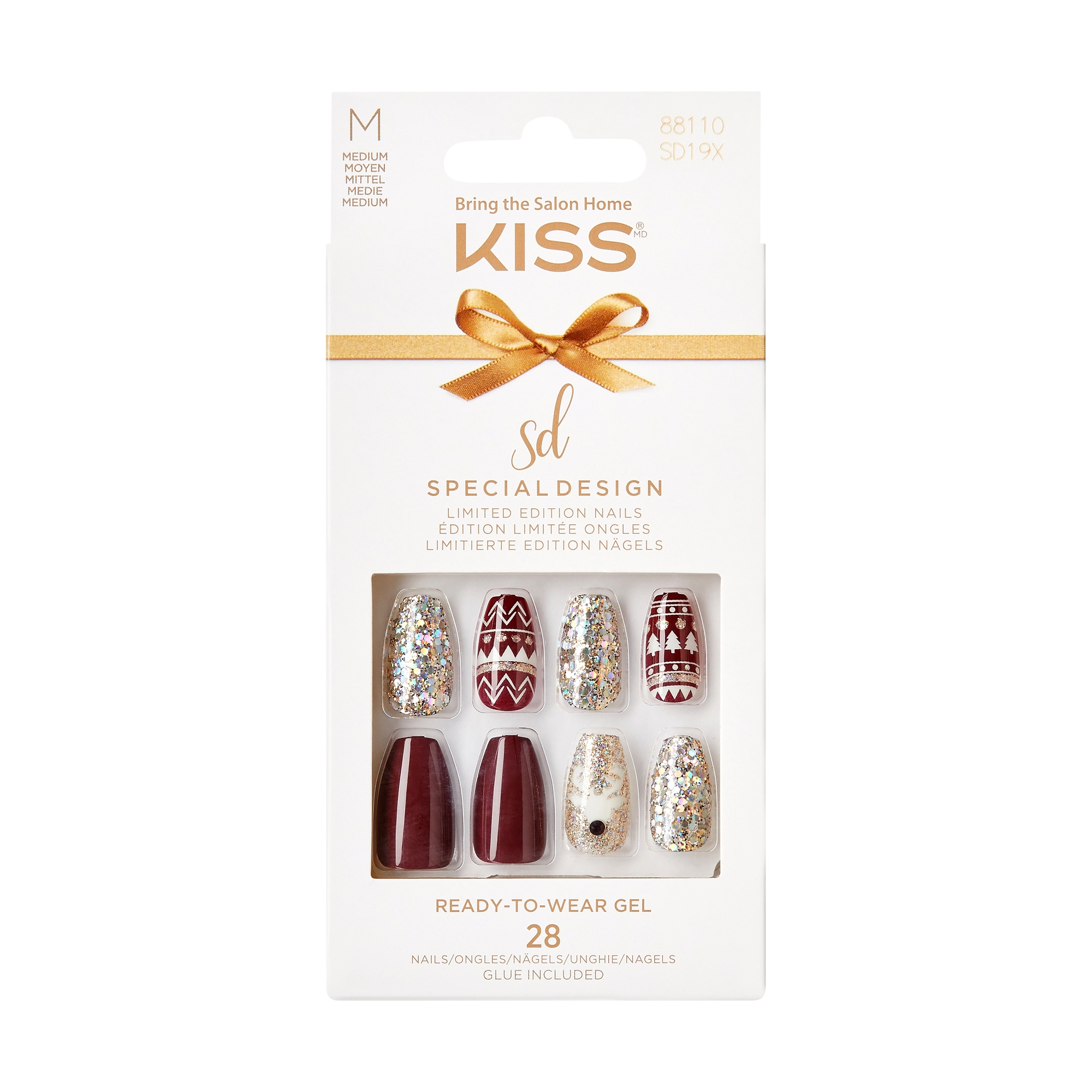 Unhas Posticas Kiss New York Don T Cry Snowman 1un