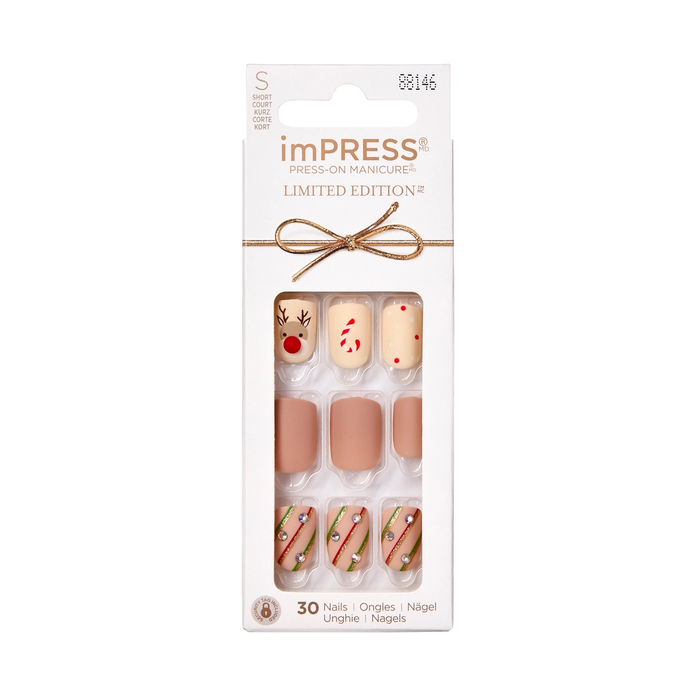 Unhas Posticas Kiss Kit Impress Make It Rein 1un