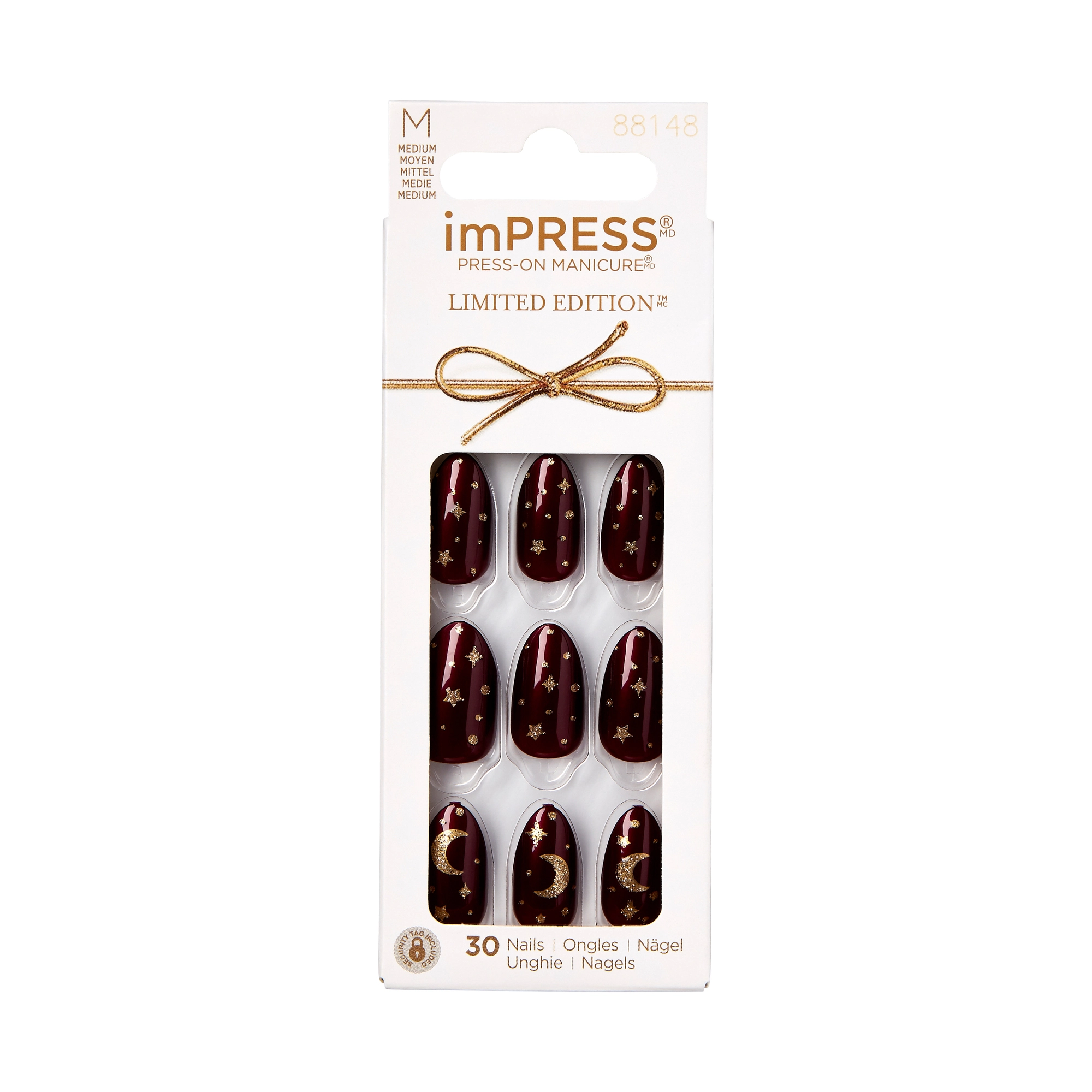 Unhas Posticas Kiss Kit Impress Snowed Ine 1un