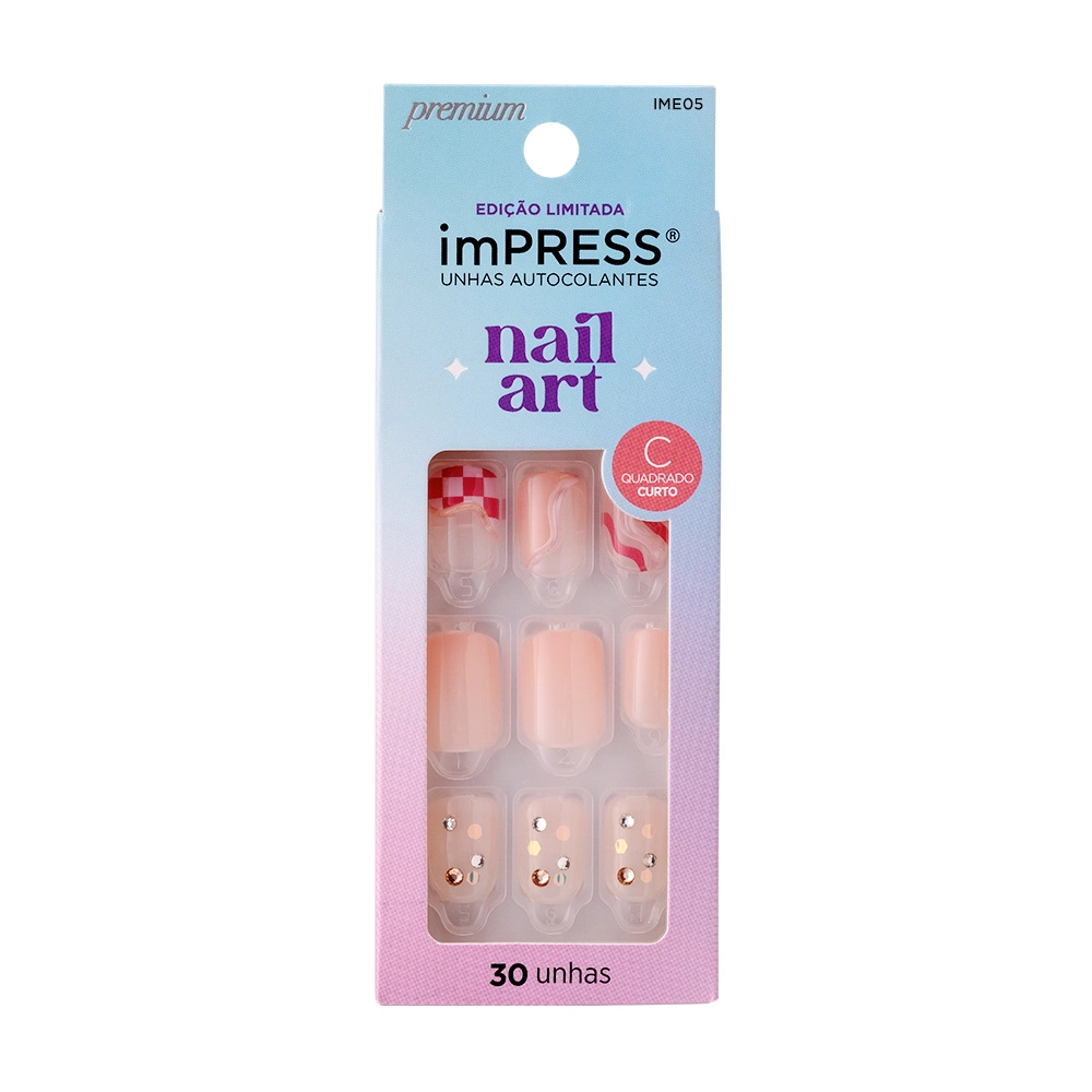 Kiss Unhas Impress Nail Art Magic Shop R.ime05