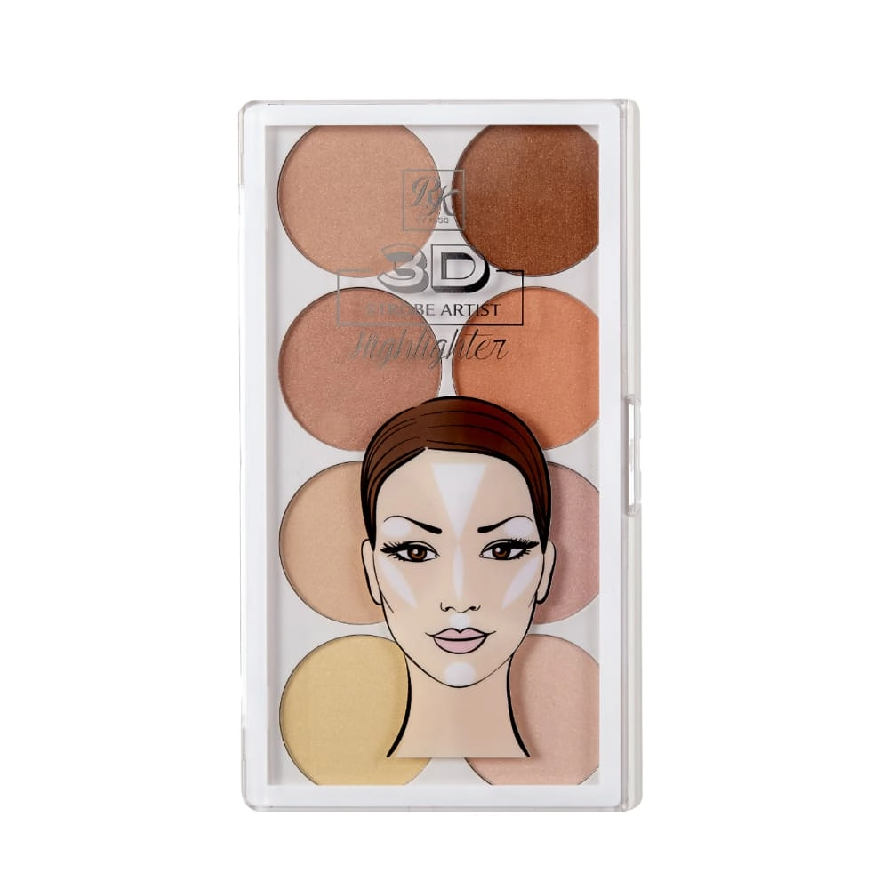 Kiss Maq 3d Corretivo Powder Palette R.rpcp00br Light