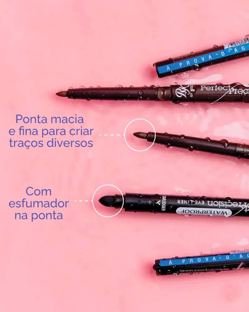 Lapis Olhos Rk Ret Prov Agua Dark Brown 1un
