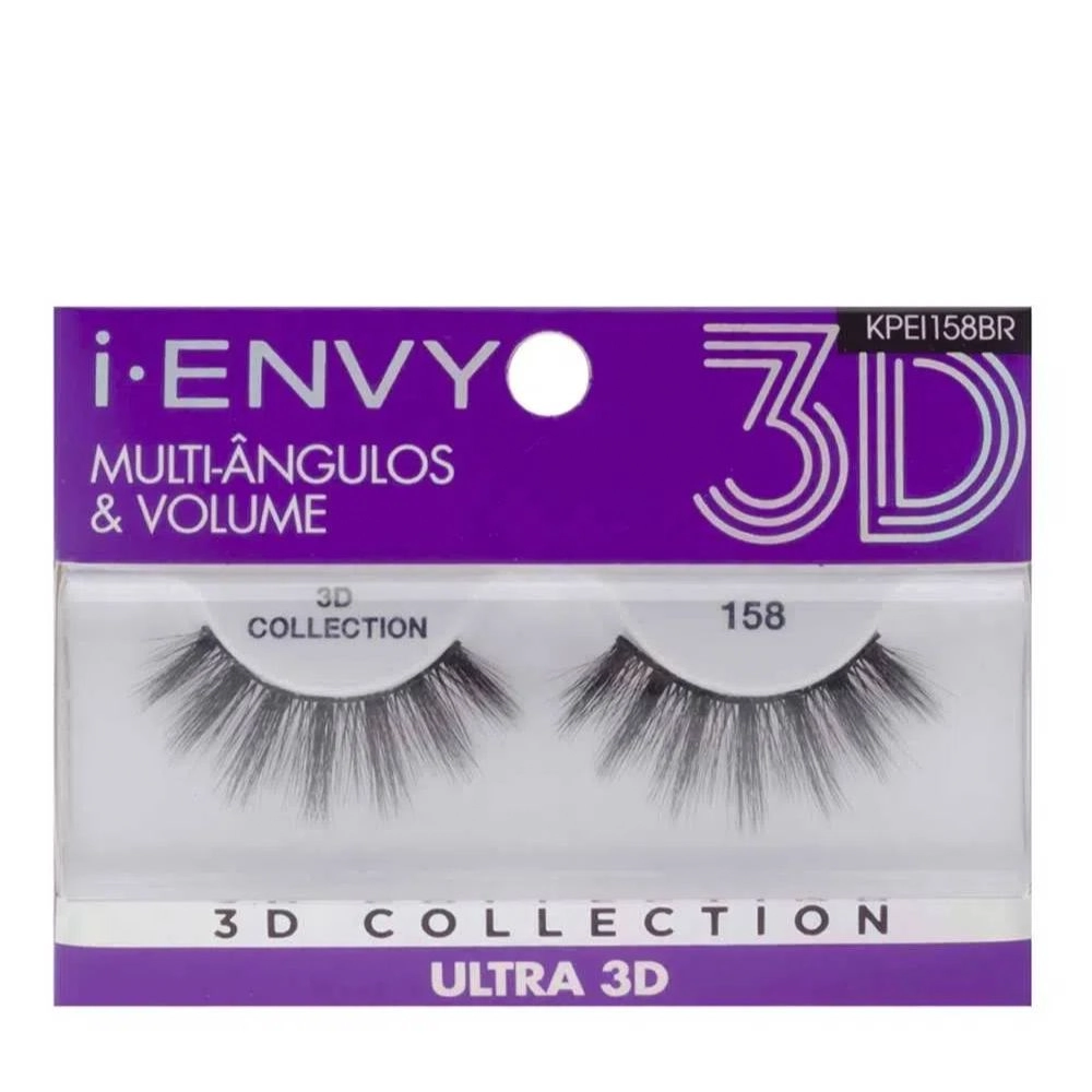 Cilios Posticos Kiss New York I Envy 3d Collection 158 1un