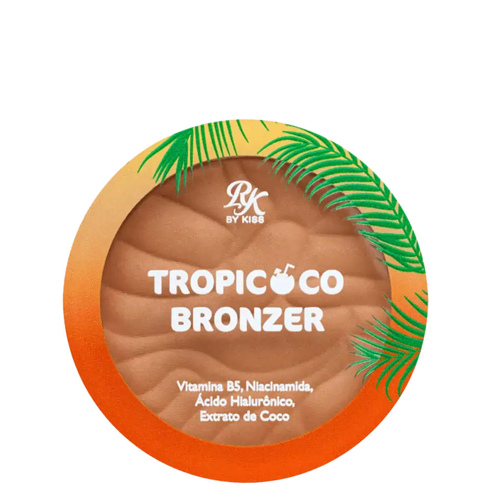 Po Bronzer Tropicoco Kiss Rk Sombra E Agua Fresca 1un