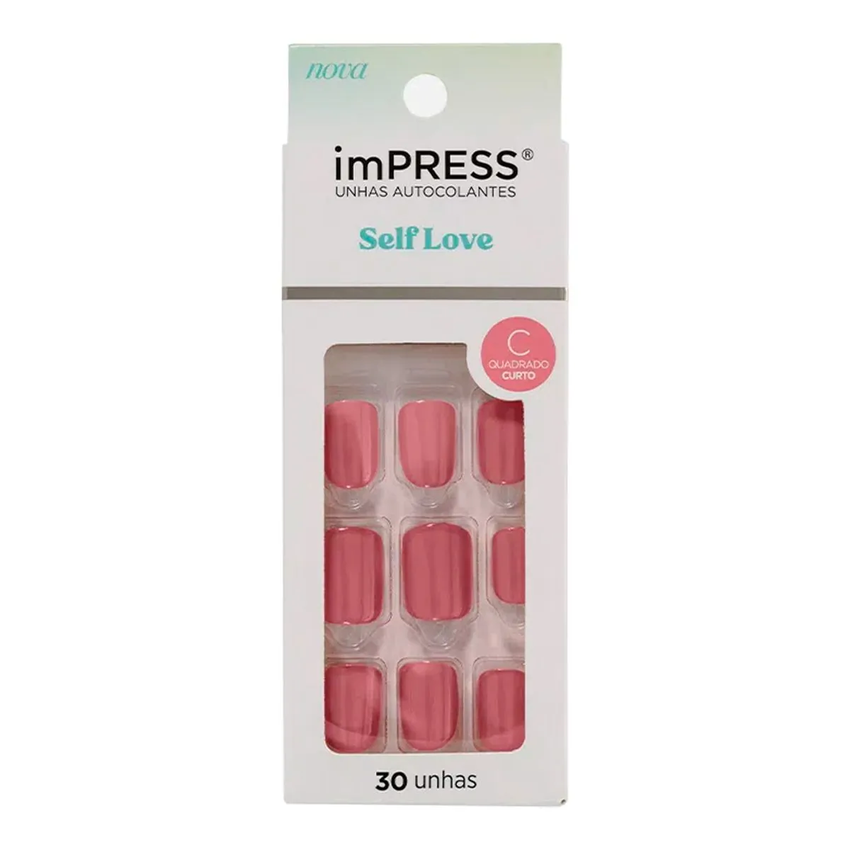 Kiss Unhas Impress Sl R.imc03b Short In Luv