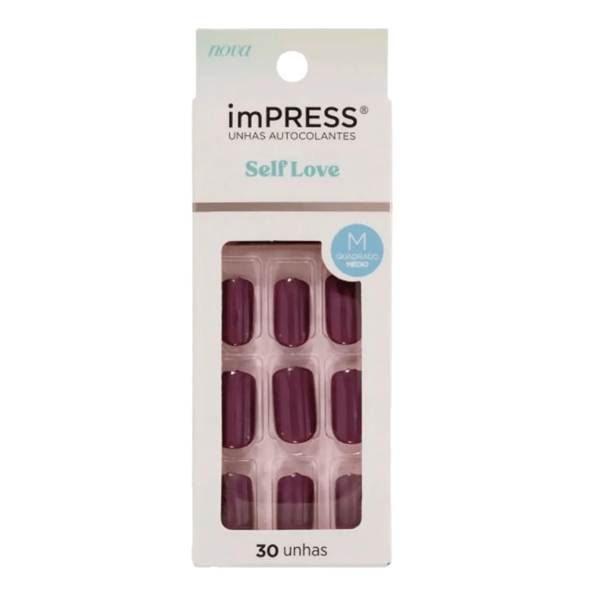 Kiss Unhas Impress Sl R.imc06b Medium Tea