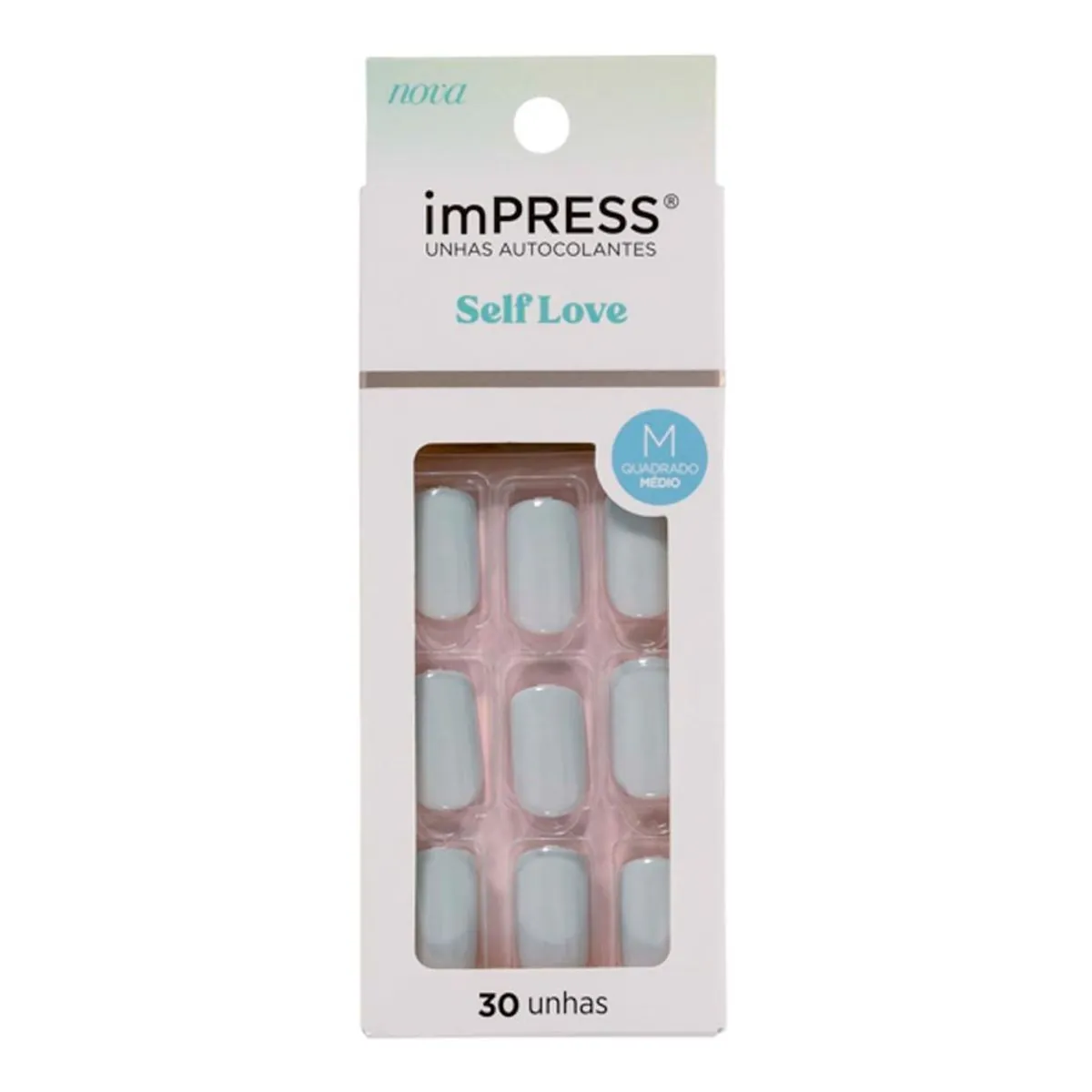 Kiss Unhas Impress Sl R.imc07b Medium Tbt